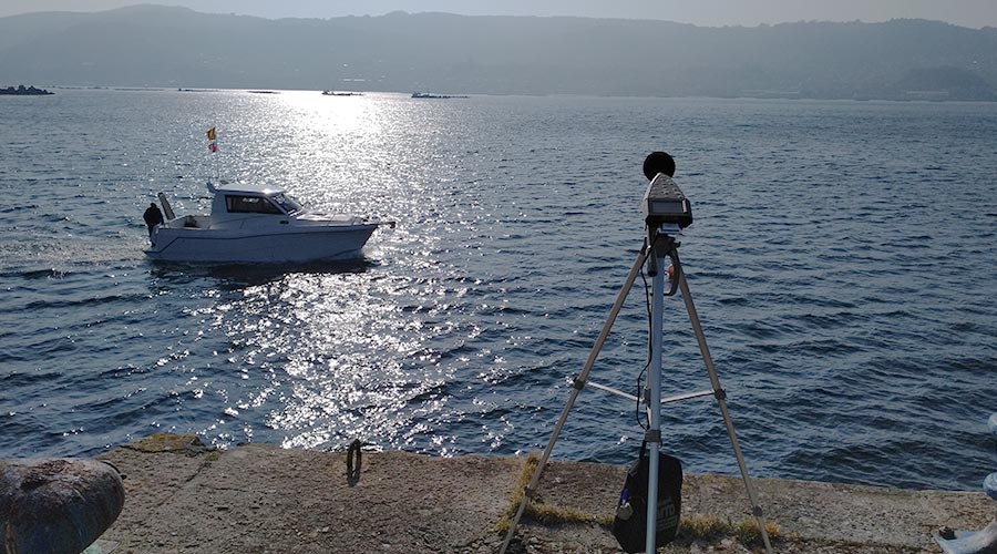 measuring noise of boat