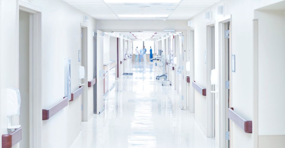 Couloir d'un hopital