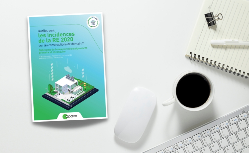 Visuel du livre blanc RE2020 tertiaire d'Apave