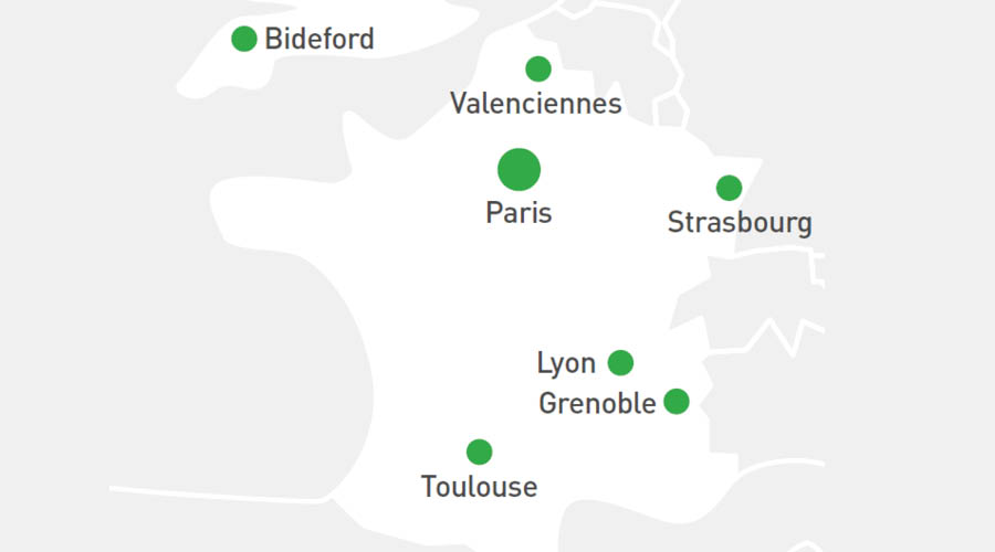 Localisations de Sopemea