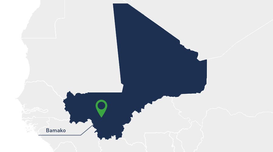 carte du Mali