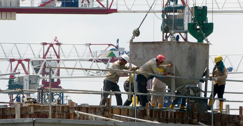 Chantier de construction